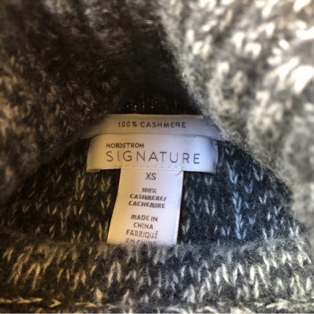 🔥NEW🔥Cashmere Ombe Sweater Sz XS\S Nordstrom NWOT  Price Firm! - Picture 4 of 6